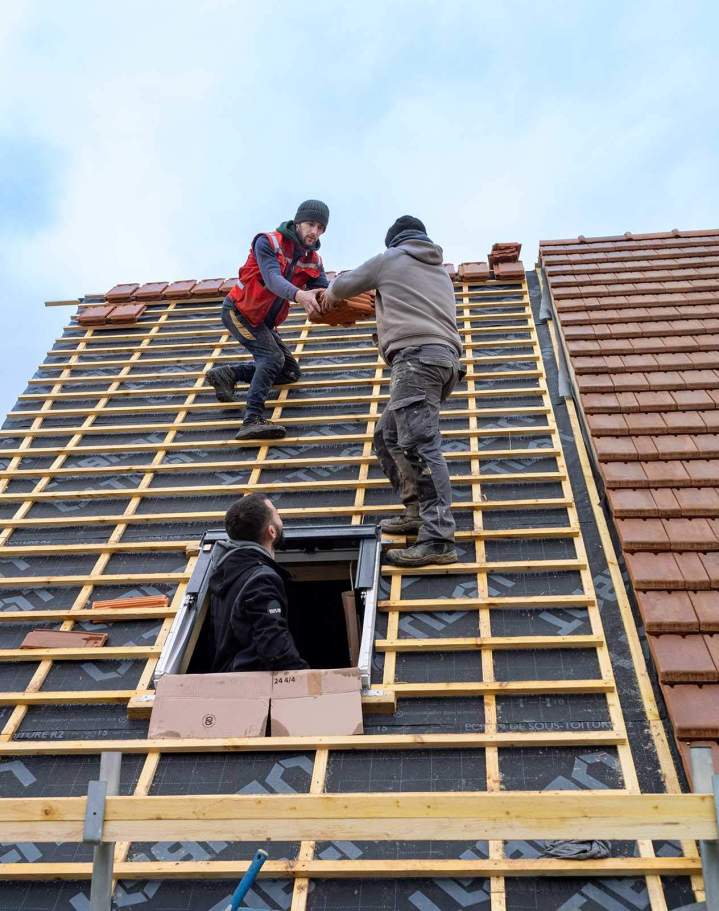 Nous procédons à la remise à neuf de votre toiture