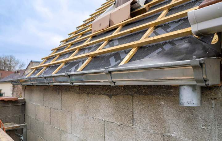 Pose couverture et gouttière Bobigny