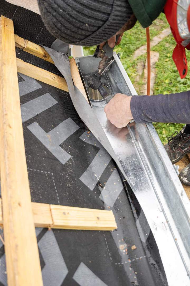 Installation descente d'eau pluviale Bobigny